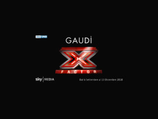 Gaudì sottoscrive un accordo con Sky durante la trasmissione evento X FACTOR