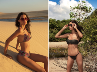 LANCIO ANTEPRIMA CAMPAGNA MISS BIKINI LUXE PE20 E VICTORIA'S SECRET SUN GLASSES